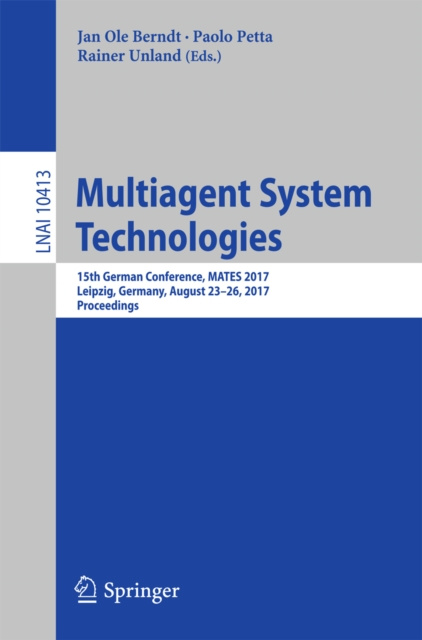 E-book Multiagent System Technologies Jan Ole Berndt