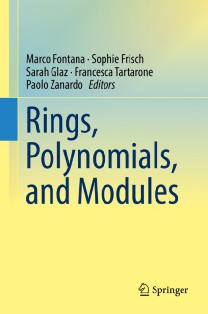 E-knjiga Rings, Polynomials, and Modules Marco Fontana