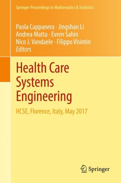 E-knjiga Health Care Systems Engineering Paola Cappanera