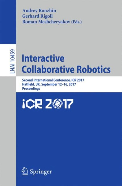 E-knjiga Interactive Collaborative Robotics Andrey Ronzhin