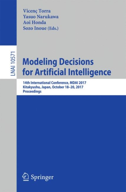 E-kniha Modeling Decisions for Artificial Intelligence Vicenc Torra