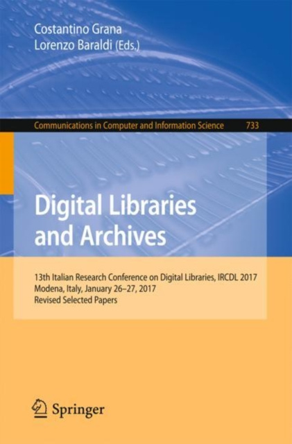 ebook Digital Libraries and Archives Costantino Grana