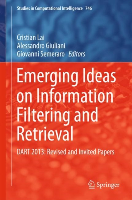 E-kniha Emerging Ideas on Information Filtering and Retrieval Cristian Lai