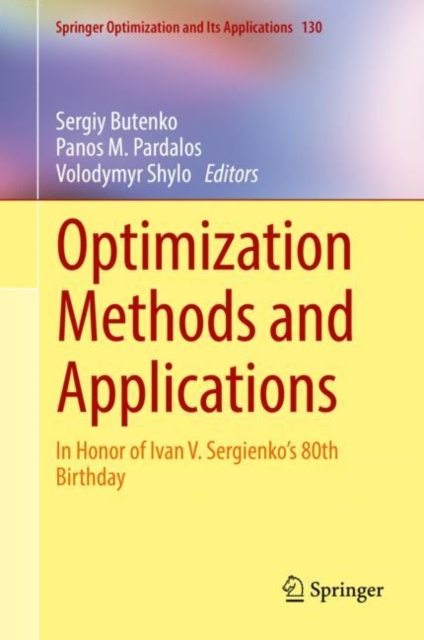 E-book Optimization Methods and Applications Sergiy Butenko