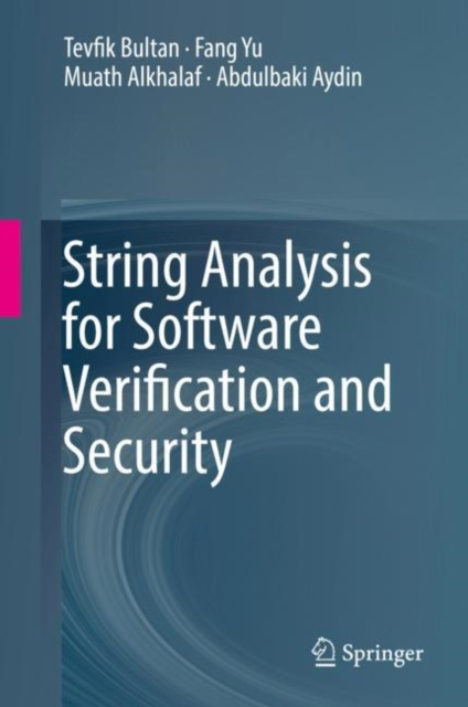 E-book String Analysis for Software Verification and Security Tevfik Bultan
