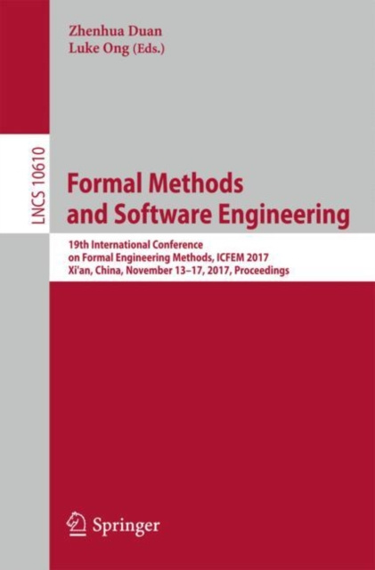 E-book Formal Methods and Software Engineering Zhenhua Duan