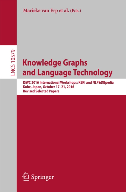 E-book Knowledge Graphs and Language Technology Marieke van Erp