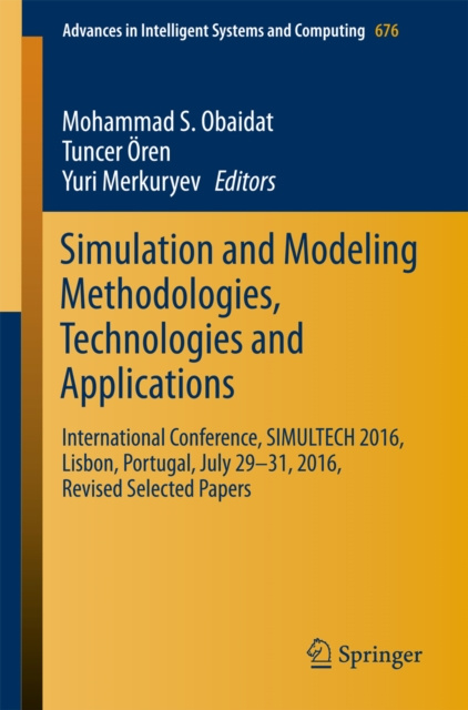 E-book Simulation and Modeling Methodologies, Technologies and Applications Mohammad S. Obaidat