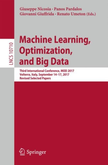 E-book Machine Learning, Optimization, and Big Data Giuseppe Nicosia