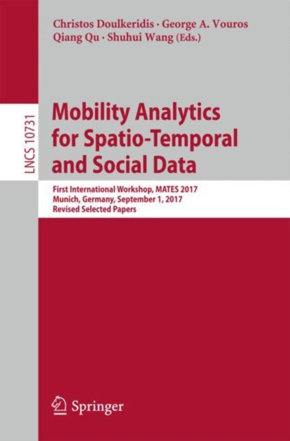 E-book Mobility Analytics for Spatio-Temporal and Social Data Christos Doulkeridis