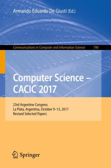 E-knjiga Computer Science - CACIC 2017 Armando Eduardo De Giusti
