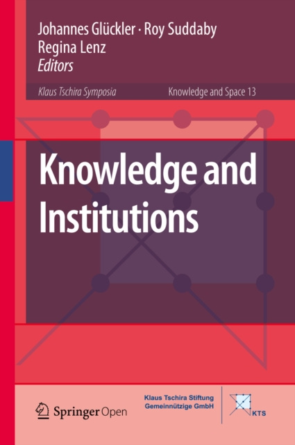 E-kniha Knowledge and Institutions Johannes Gluckler