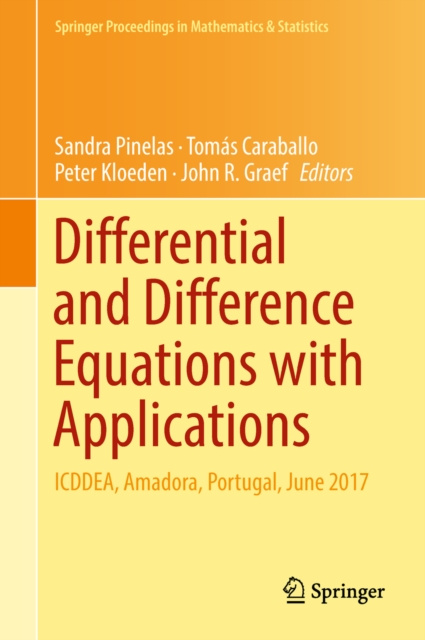 E-kniha Differential and Difference Equations with Applications Sandra Pinelas