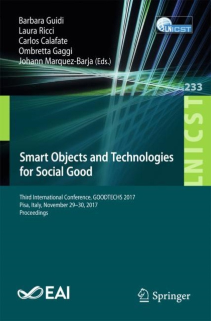 E-kniha Smart Objects and Technologies for Social Good Barbara Guidi