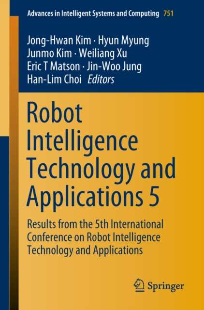 E-book Robot Intelligence Technology and Applications 5 Jong-Hwan Kim