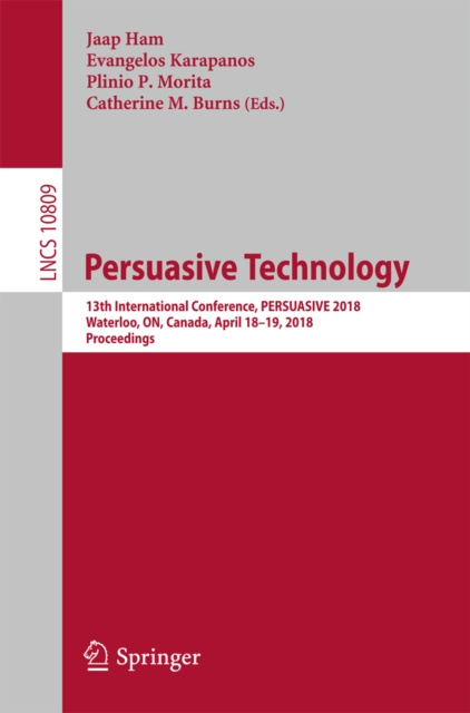 E-knjiga Persuasive Technology Jaap Ham