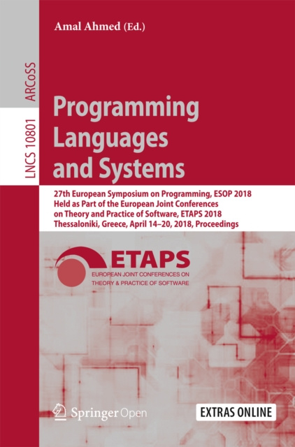 E-knjiga Programming Languages and Systems Amal Ahmed