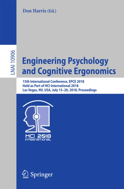 E-book Engineering Psychology and Cognitive Ergonomics Don Harris