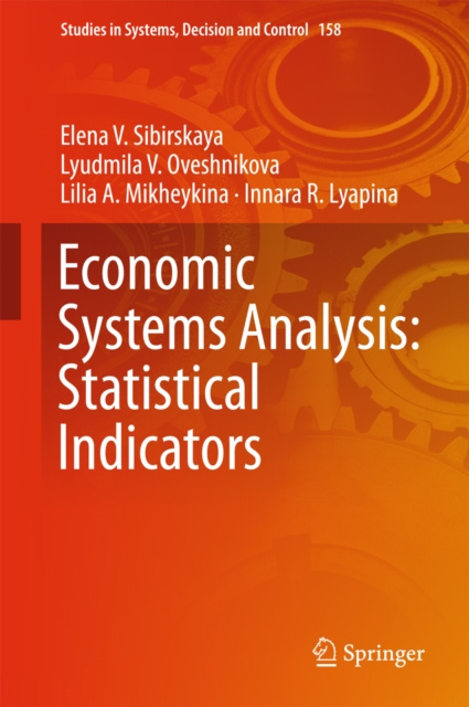E-knjiga Economic Systems Analysis: Statistical Indicators Elena V. Sibirskaya