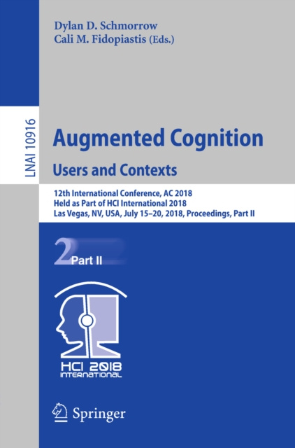E-knjiga Augmented Cognition: Users and Contexts Dylan D. Schmorrow