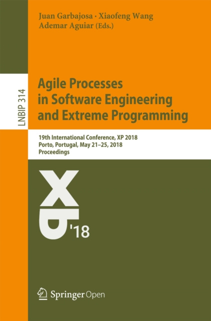 E-book Agile Processes in Software Engineering and Extreme Programming Juan Garbajosa
