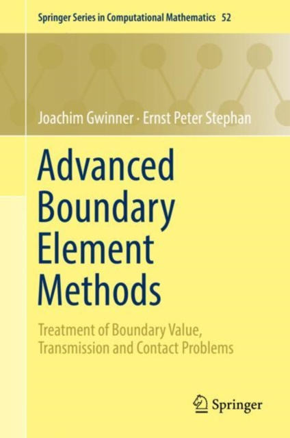 E-book Advanced Boundary Element Methods Joachim Gwinner