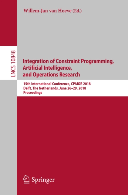 E-book Integration of Constraint Programming, Artificial Intelligence, and Operations Research Willem-Jan van Hoeve