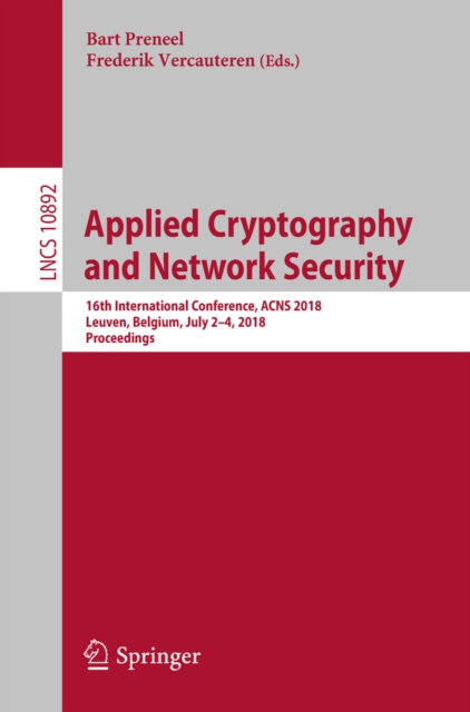 E-book Applied Cryptography and Network Security Bart Preneel
