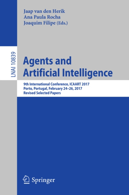E-book Agents and Artificial Intelligence Jaap van den Herik