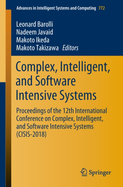 E-book Complex, Intelligent, and Software Intensive Systems Leonard Barolli