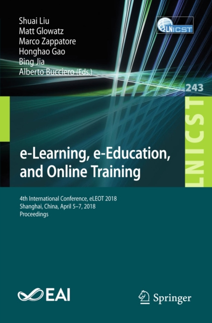 E-book e-Learning, e-Education, and Online Training Shuai Liu
