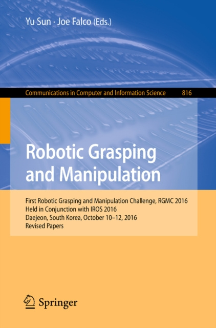 E-book Robotic Grasping and Manipulation Yu Sun