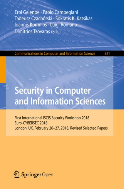 E-book Security in Computer and Information Sciences Erol Gelenbe