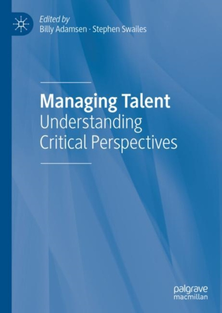 E-kniha Managing Talent Billy Adamsen