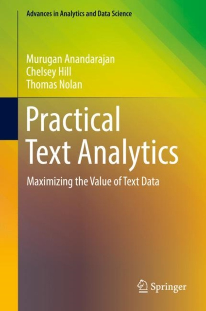 E-knjiga Practical Text Analytics Murugan Anandarajan