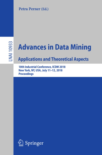 E-kniha Advances in Data Mining. Applications and Theoretical Aspects Petra Perner