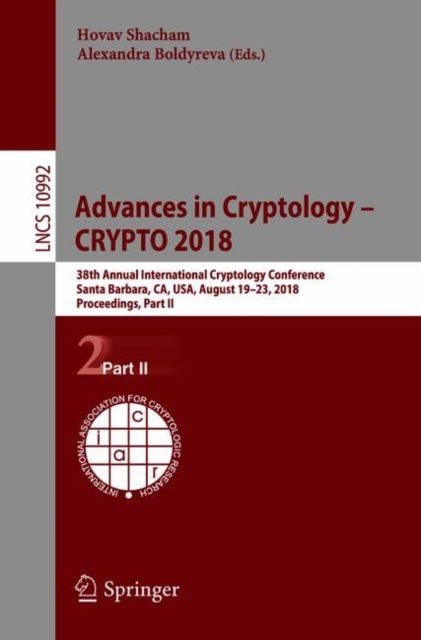 E-knjiga Advances in Cryptology - CRYPTO 2018 Hovav Shacham