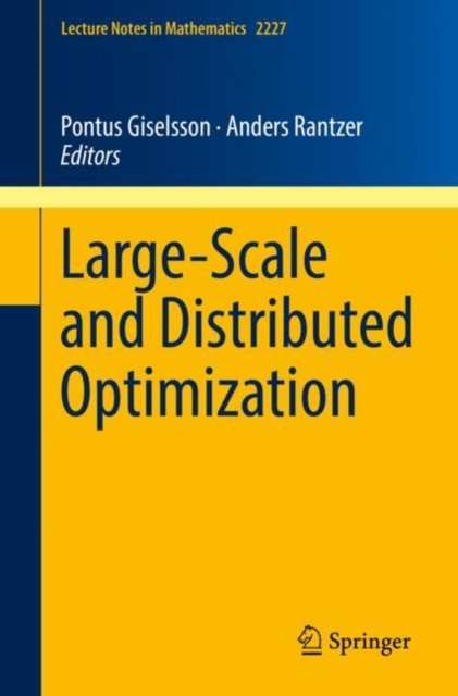 E-knjiga Large-Scale and Distributed Optimization Pontus Giselsson