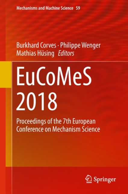 E-book EuCoMeS 2018 Burkhard Corves