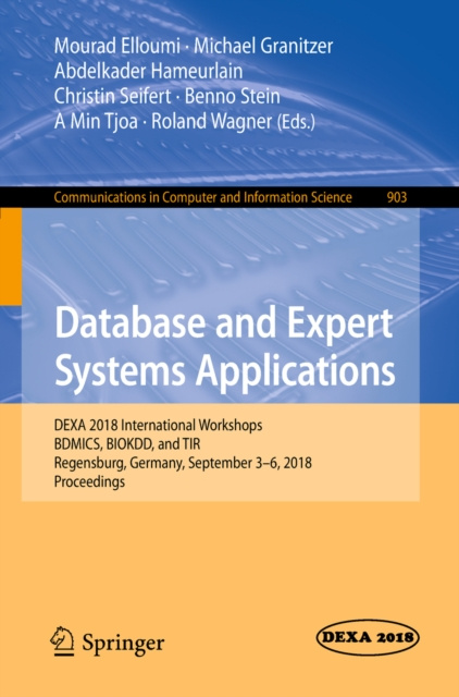 E-book Database and Expert Systems Applications Mourad Elloumi