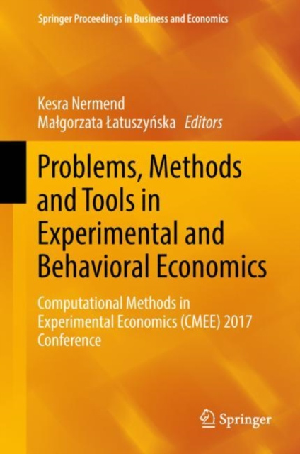 E-Book Problems, Methods and Tools in Experimental and Behavioral Economics Kesra Nermend