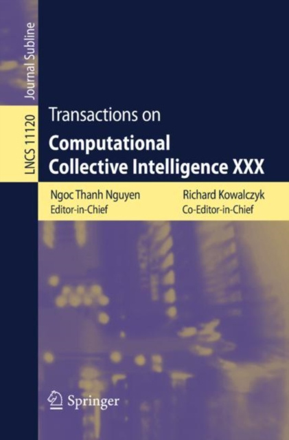 E-knjiga Transactions on Computational Collective Intelligence XXX Ngoc Thanh Nguyen