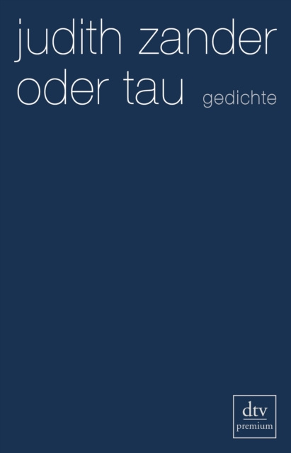 E-book oder tau Judith Zander