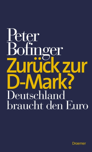 E-kniha Zuruck zur D-Mark? Peter Bofinger