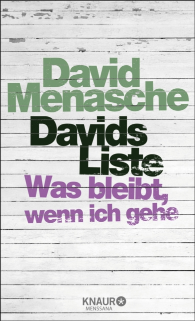 E-kniha Davids Liste David Menasche