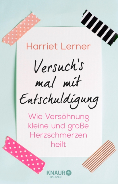 E-kniha Versuch's mal mit Entschuldigung Harriet Lerner