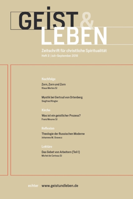 Libro electrónico Geist & Leben 3/2018 Verlag Echter