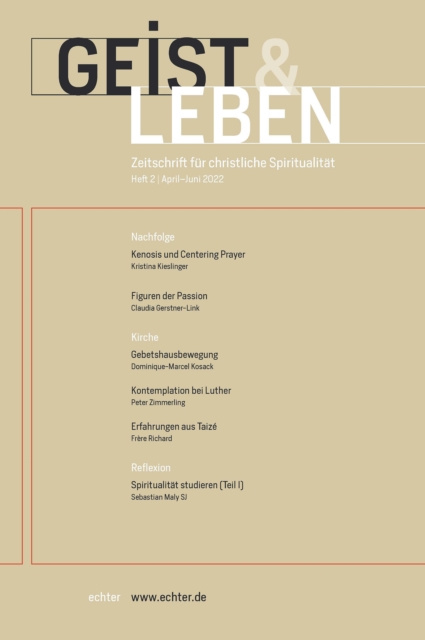 E-knjiga Geist & Leben 2/2022 Verlag Echter