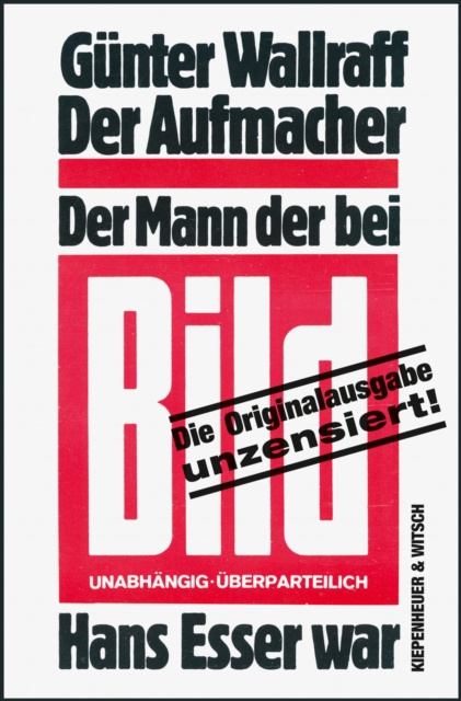 E-book Der Aufmacher Gunter Wallraff