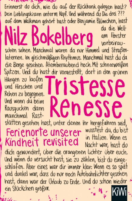 E-book Tristesse Renesse Nilz Bokelberg